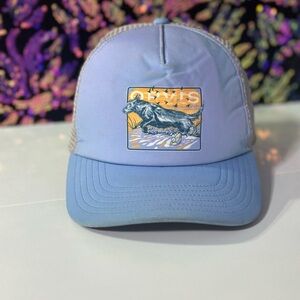 Orvis Light Blue Cap with Dog Design